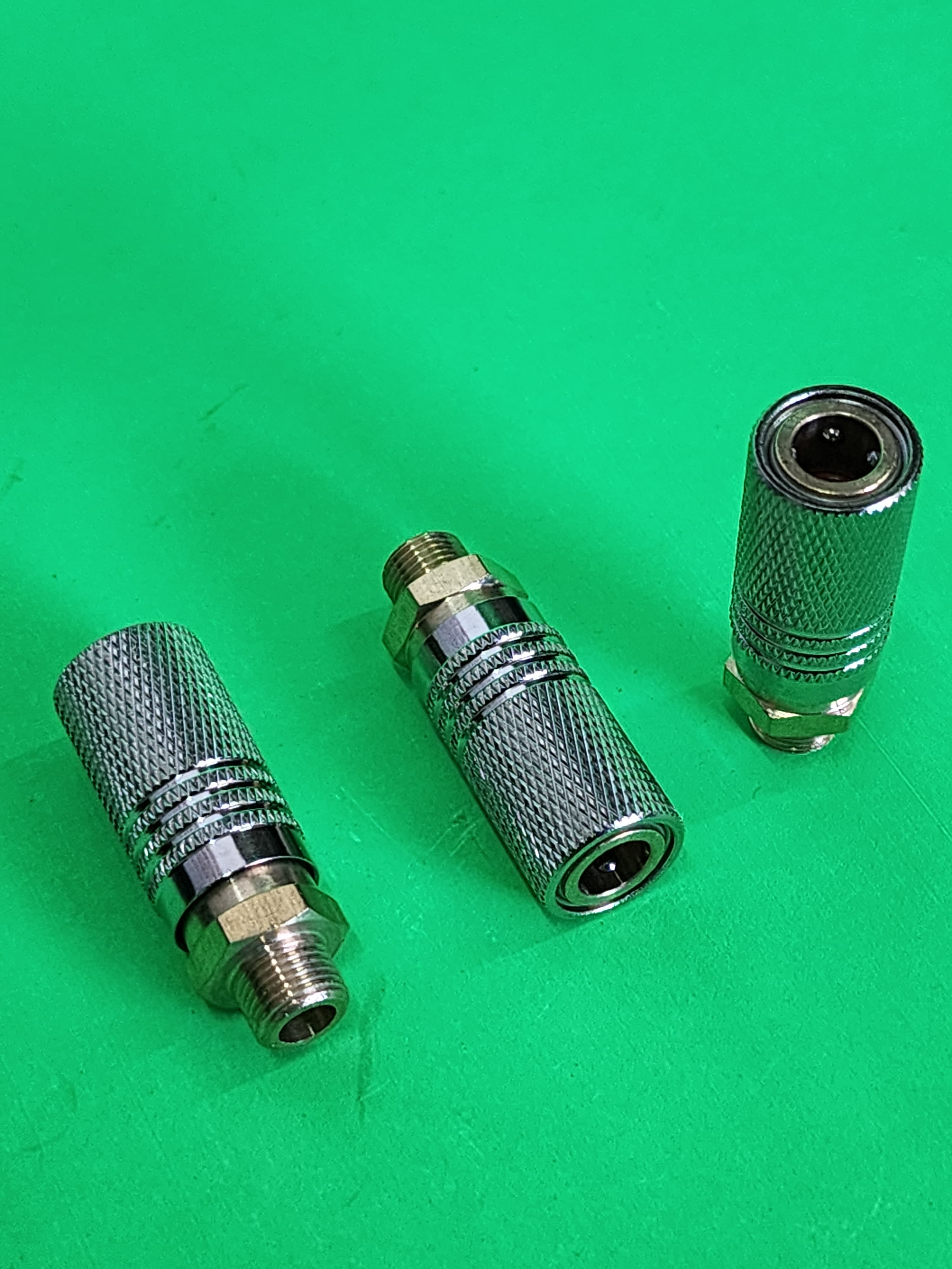 Pcp dolum hortumu konektörü, dolum ucu  8mm hızlı sök tak