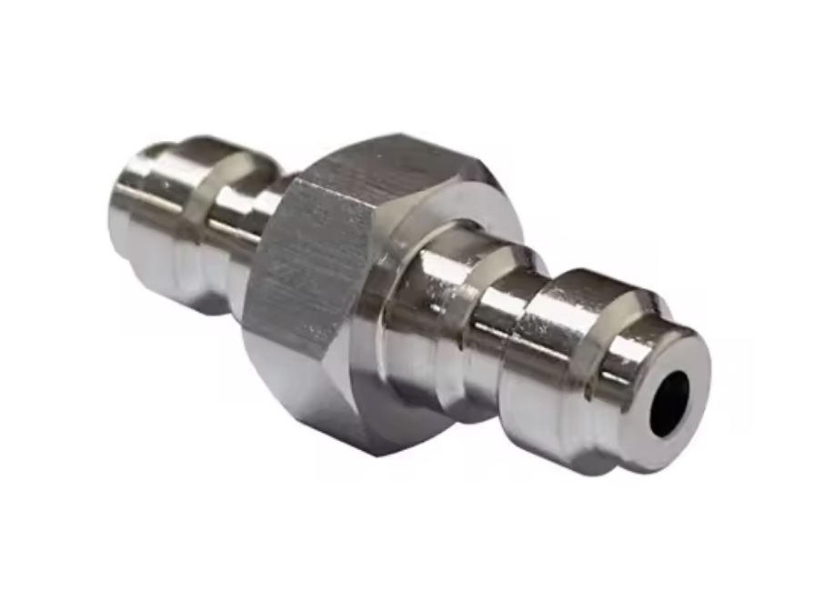 iki ucu erkek 8mm dolum adaptörü